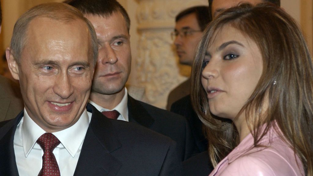 Putin wraz z Kabajewą w 2004 roku
