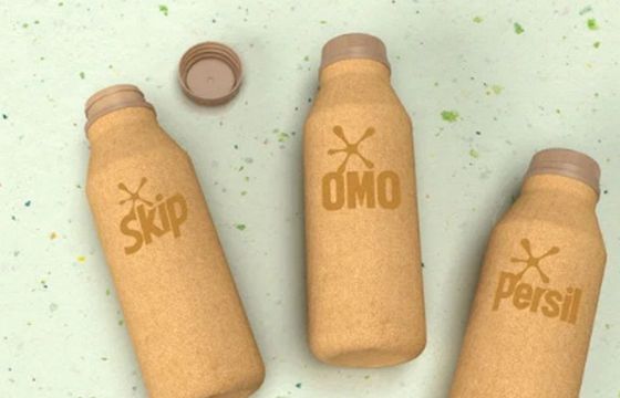 Unilever będzie pakować detergenty do papierowych butelek