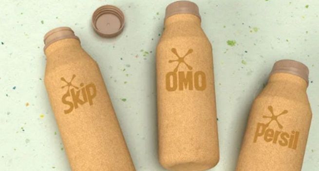 Unilever będzie pakować detergenty do papierowych butelek