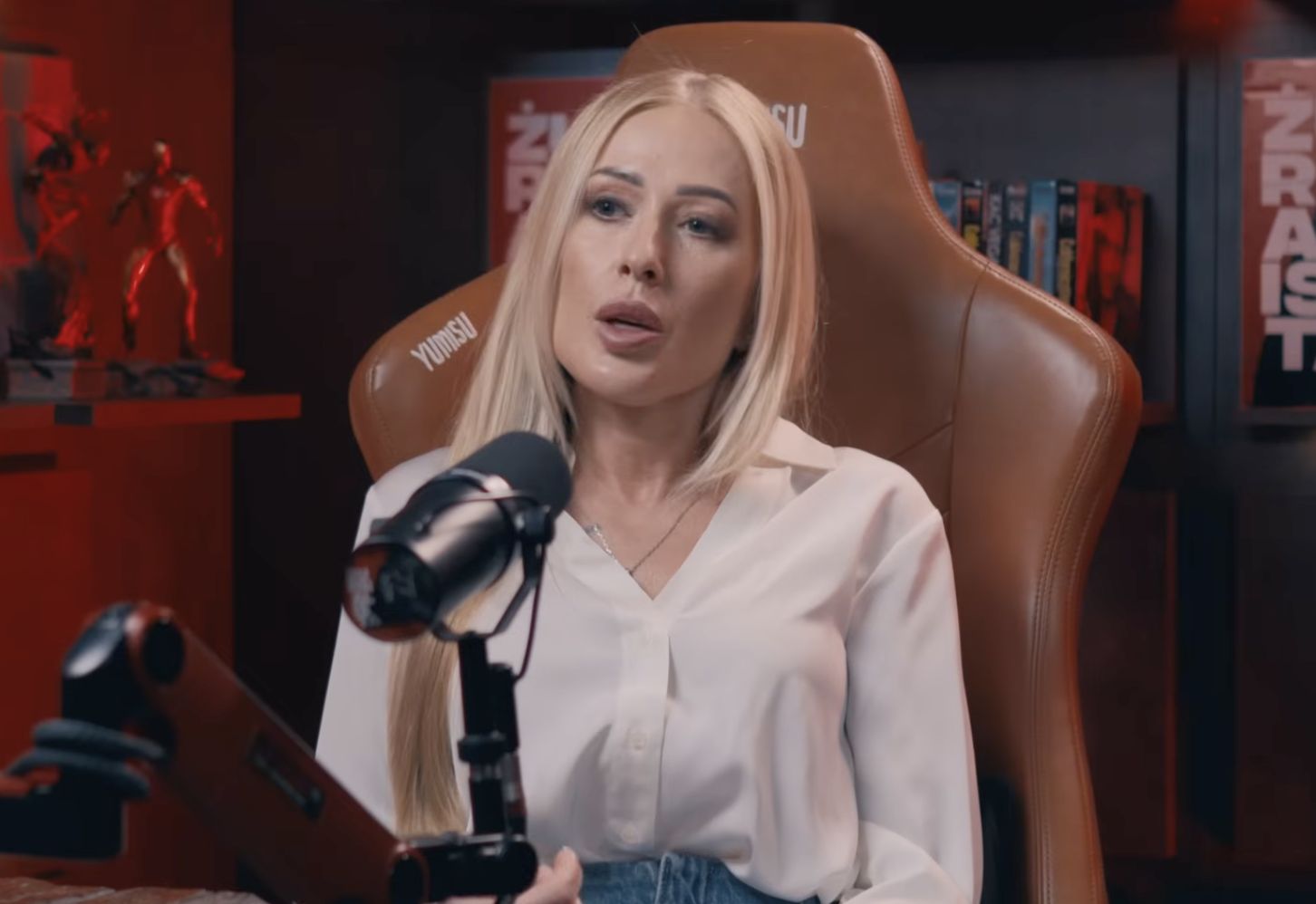 Sylwia Peretti u Żurnalisty