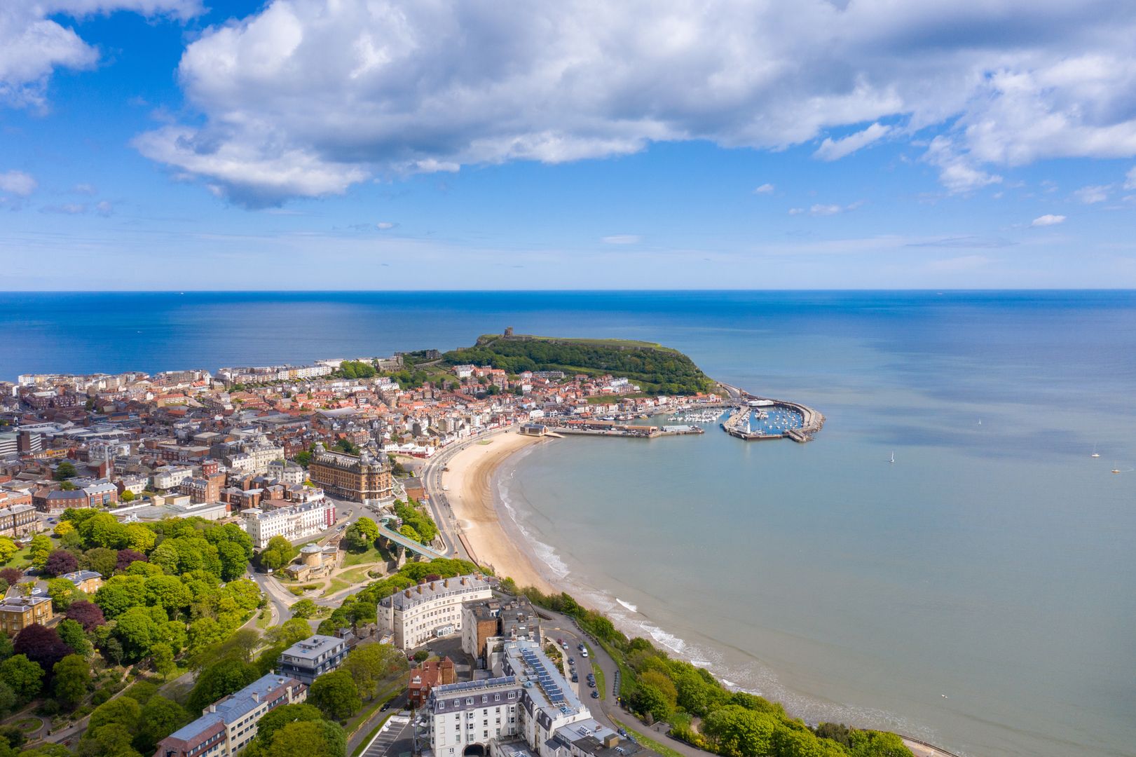 Scarborough leży we wschodnim Yorkshire 