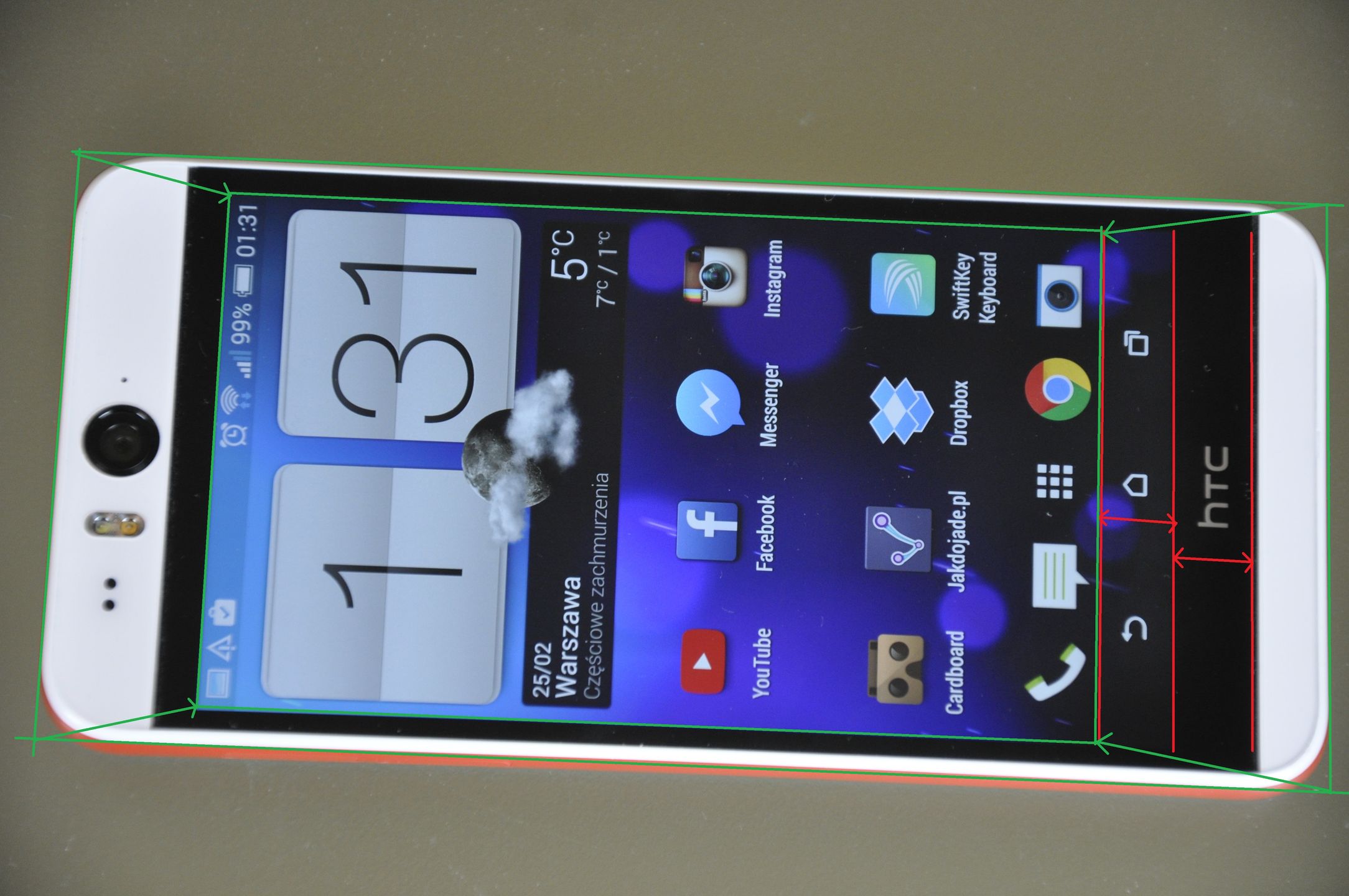 HTC Desire Eye - test i recenzja smartfona dla miłośników selfie 17