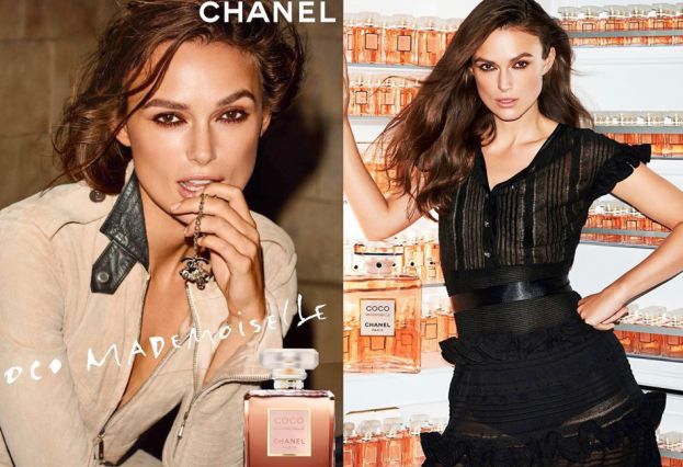 Keira Knightley reklamuje perfumy Chanel