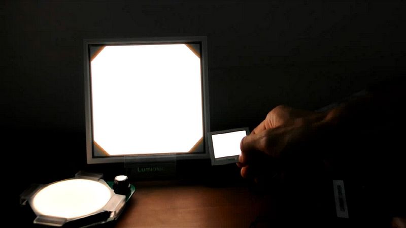 Panele oświetleniowe OLED w recenzji wideo 1