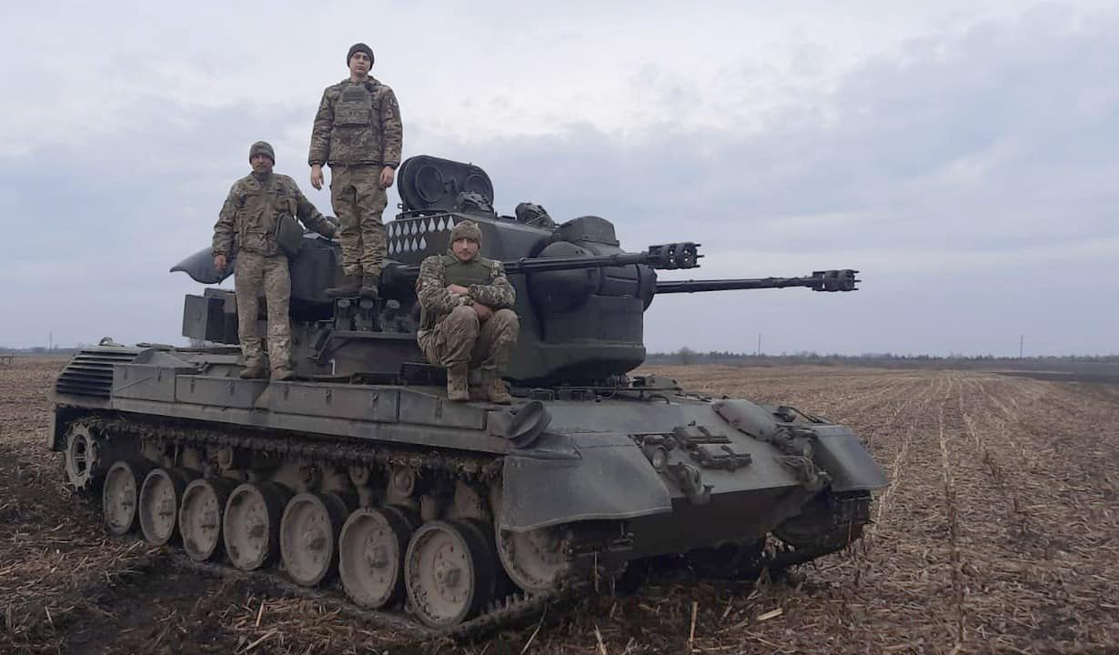 Cold war relics: Gepards shield Ukraine's skies