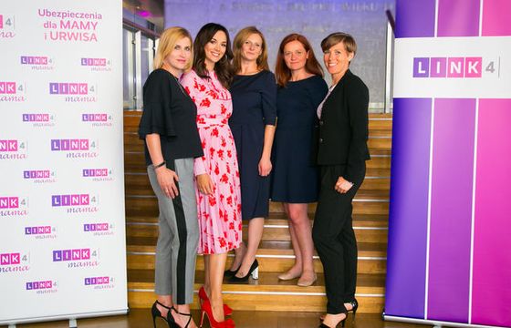 Paulina Krupińska jako ambasadorka Link4 promuje ubezpieczenia dla rodziców Link4 Mama