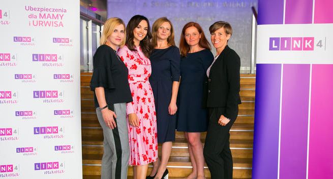 Paulina Krupińska jako ambasadorka Link4 promuje ubezpieczenia dla rodziców Link4 Mama
