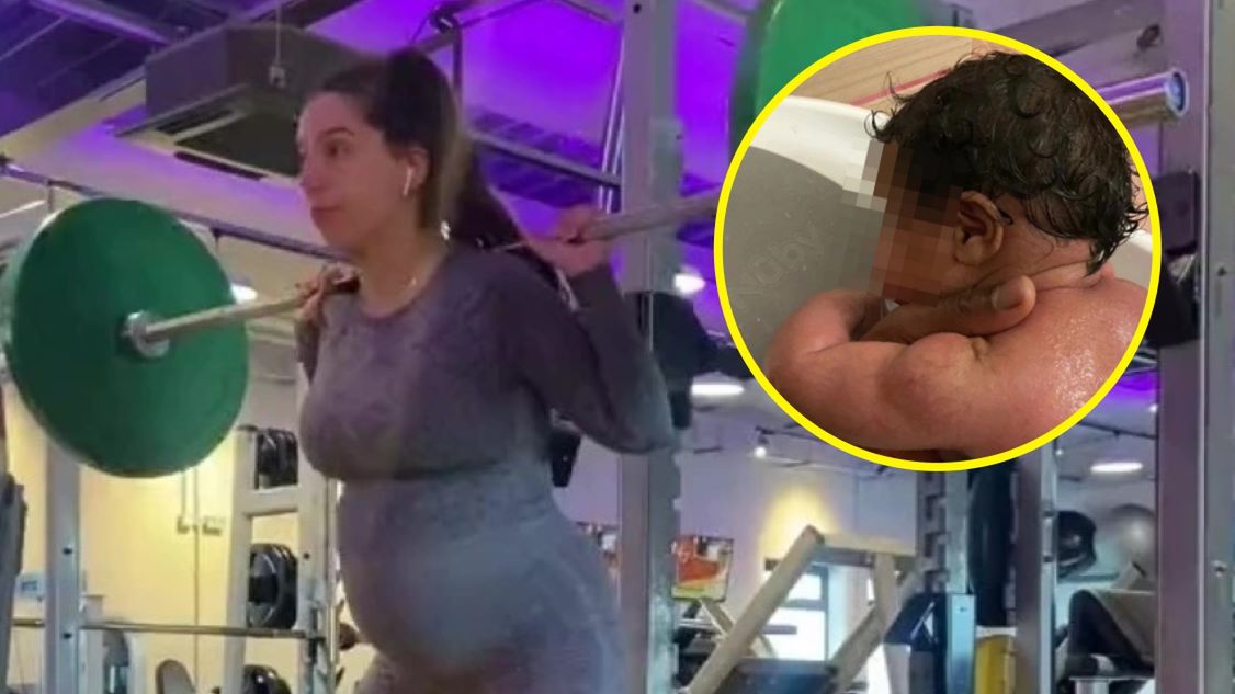 Kobieta urodziła "umięśnione" dziecko 