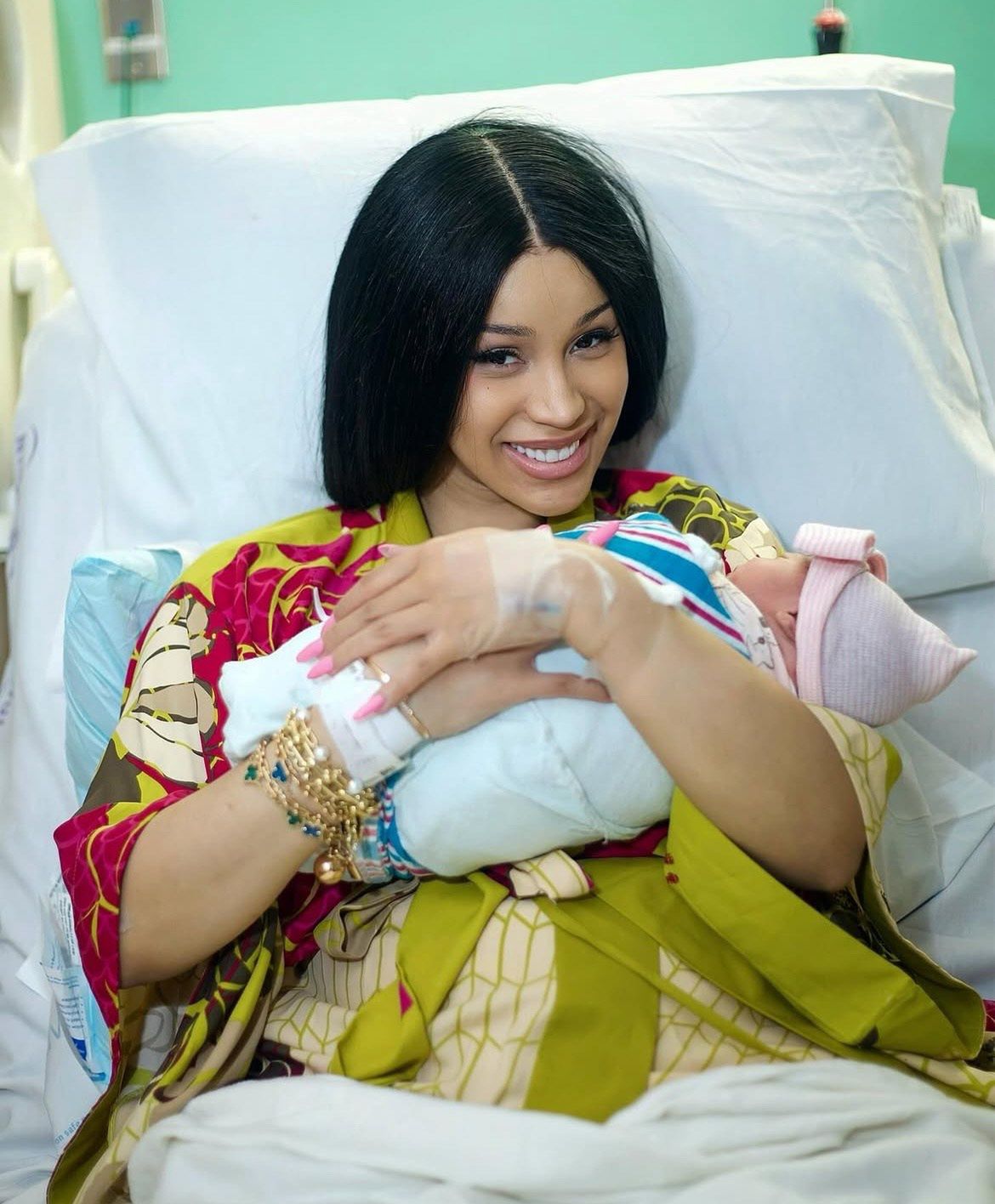 Cardi B z najmłodszą pociechą