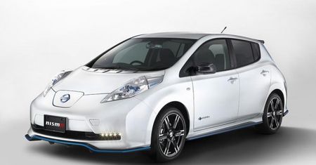 Nissan Leaf z akcesoriami NISMO