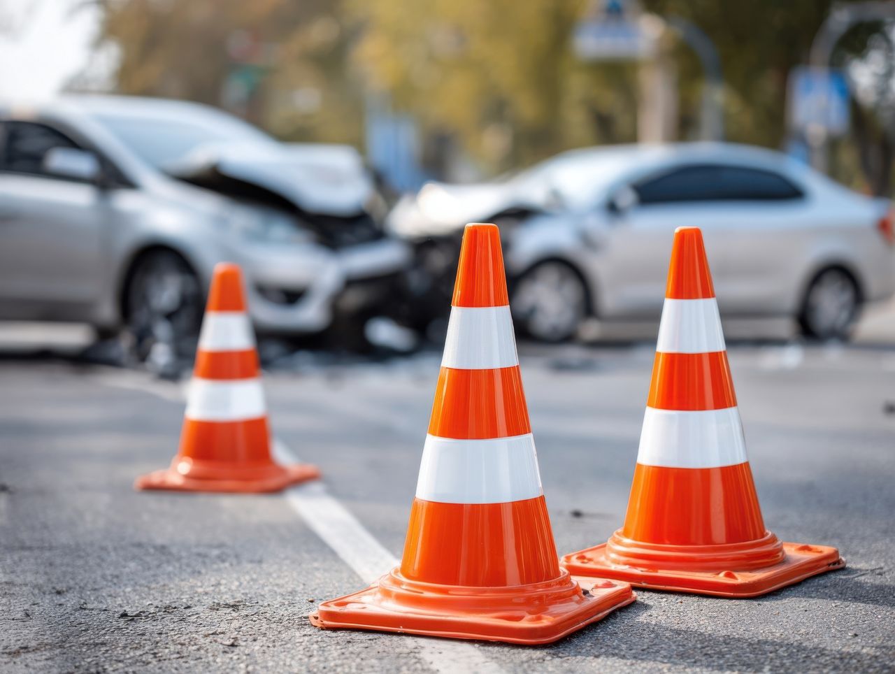 Lębork: Wypadek na drodze krajowej nr 6. Zderzyły się dwa pojazdy