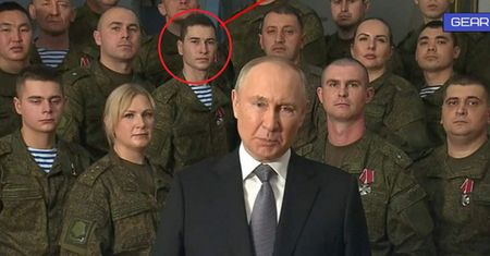 Starszy porucznik wyeliminowany. Brał udział w przemówieniu Putina