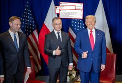 Lawina komentarzy po spotkaniu Duda-Trump