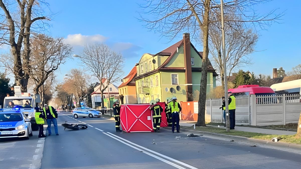 Wypadek w Wieleniu