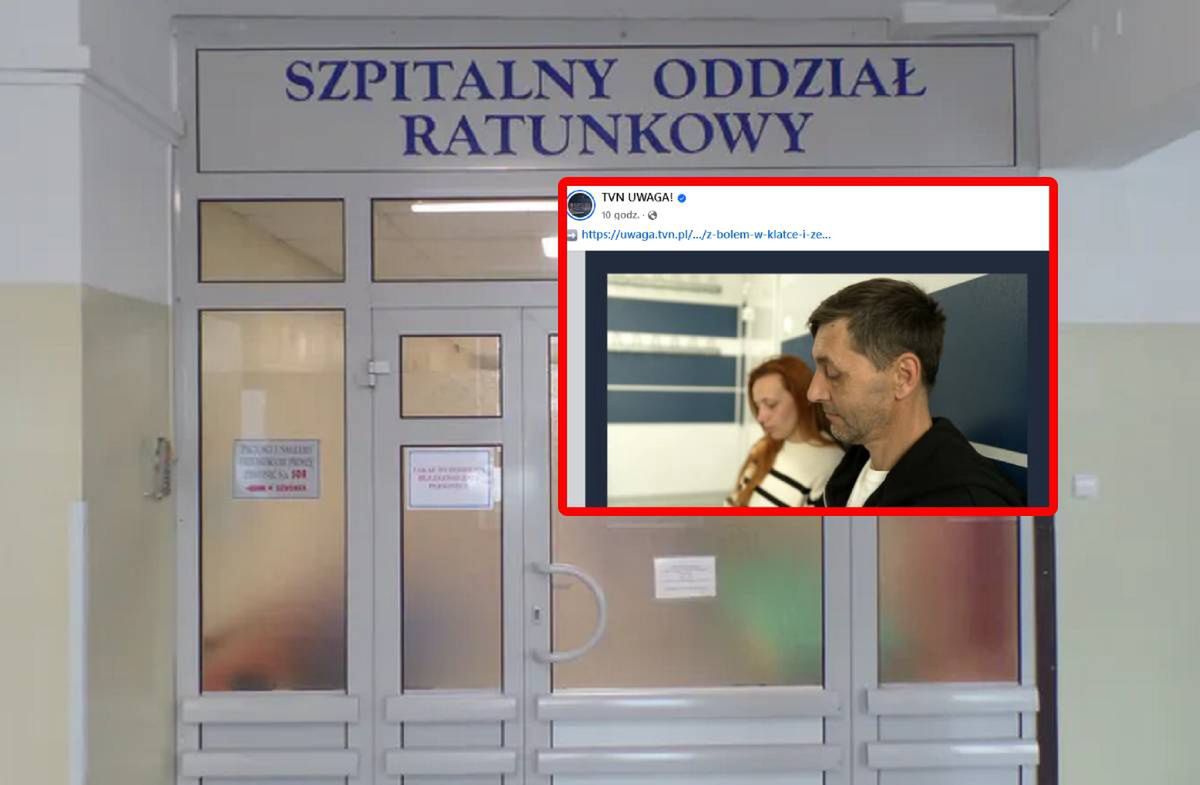 Pan Jakub miał problem z oddychaniem. SOR był bezwzględny