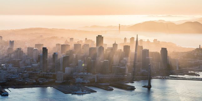 "Downtown San Francisco" Pierwsza 10 w kat. Open Built Environment / Architecture, San Francisco, USA.