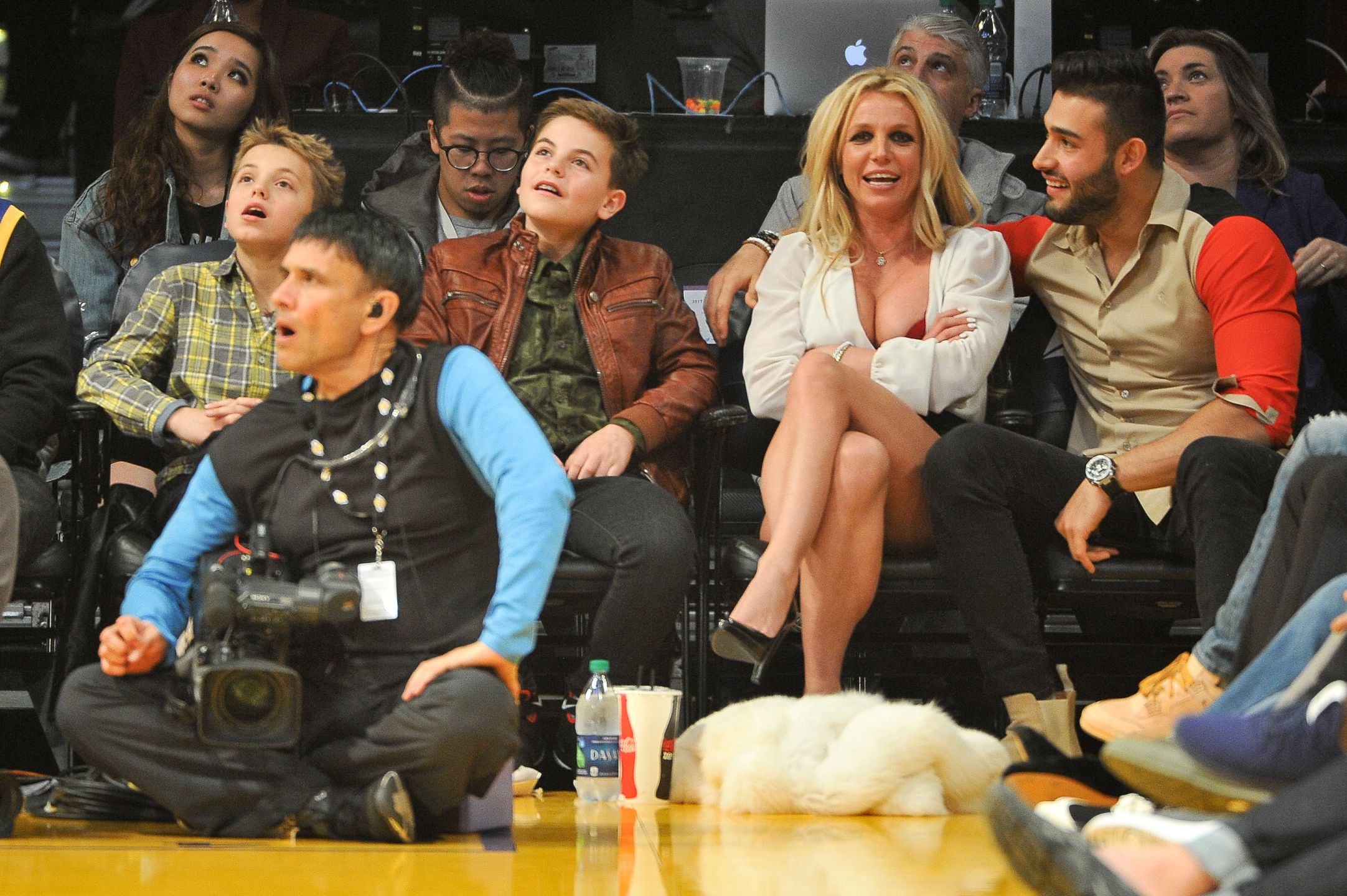 Britney Spears z synami 