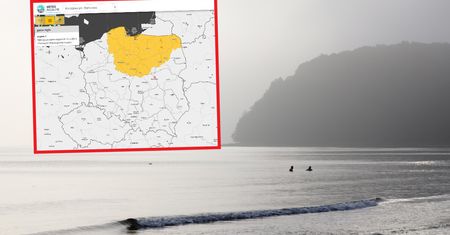Bałtyk zniknie we mgle? Ostrzeżenie IMGW