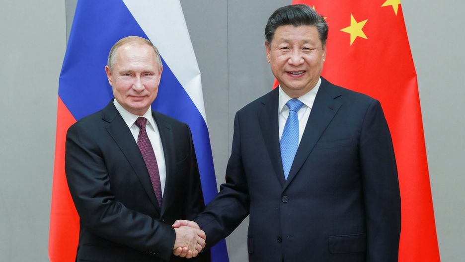 Władimir Putin i Xi Jinping