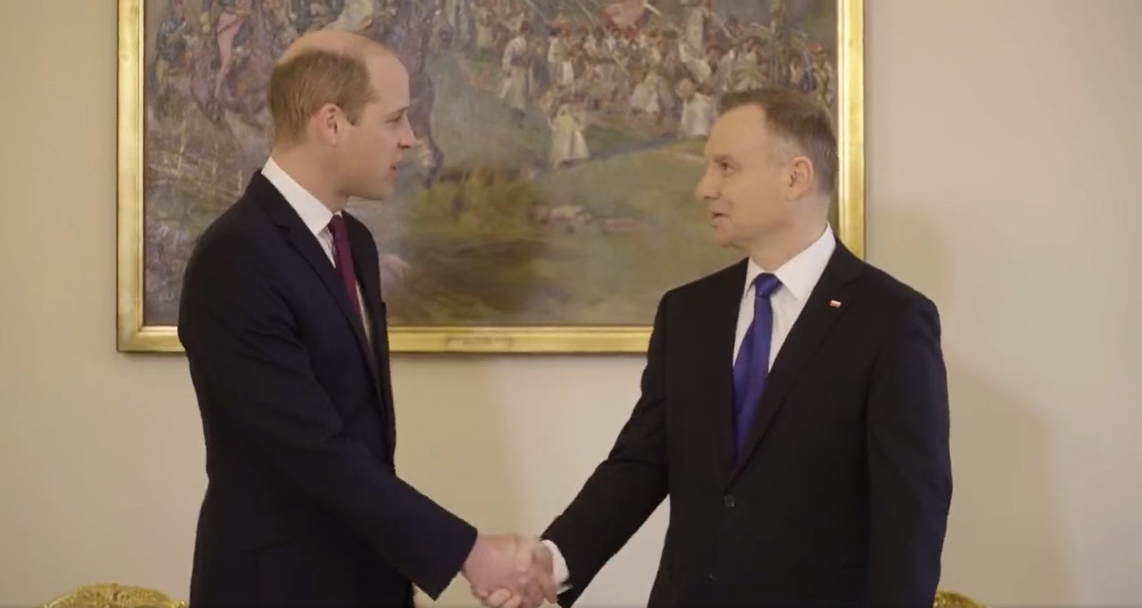 Za nami spotkanie Andrzeja Dudy z księciem Williamem. Na co wskazywała ich mowa ciała?
