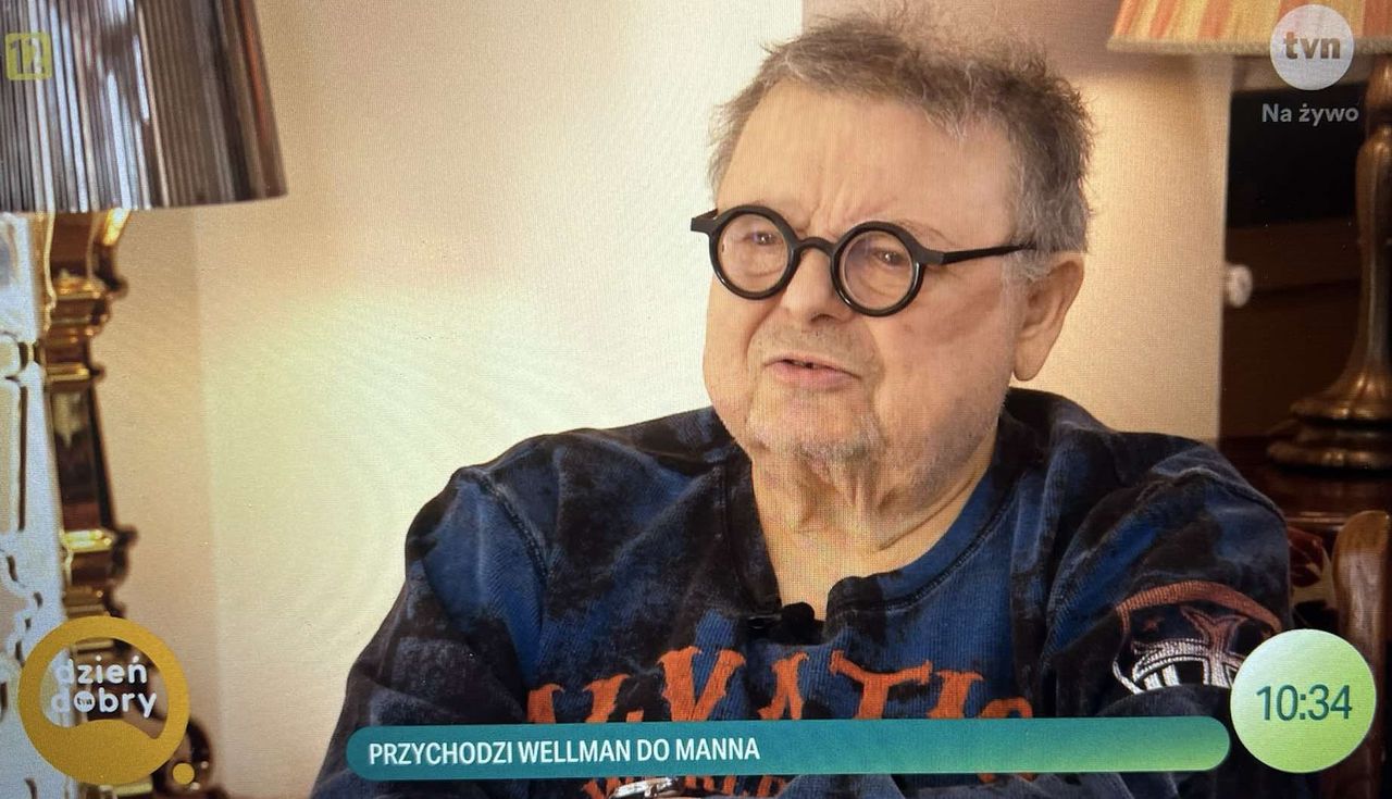 Wojciech Mann w "Dzień dobry TVN"