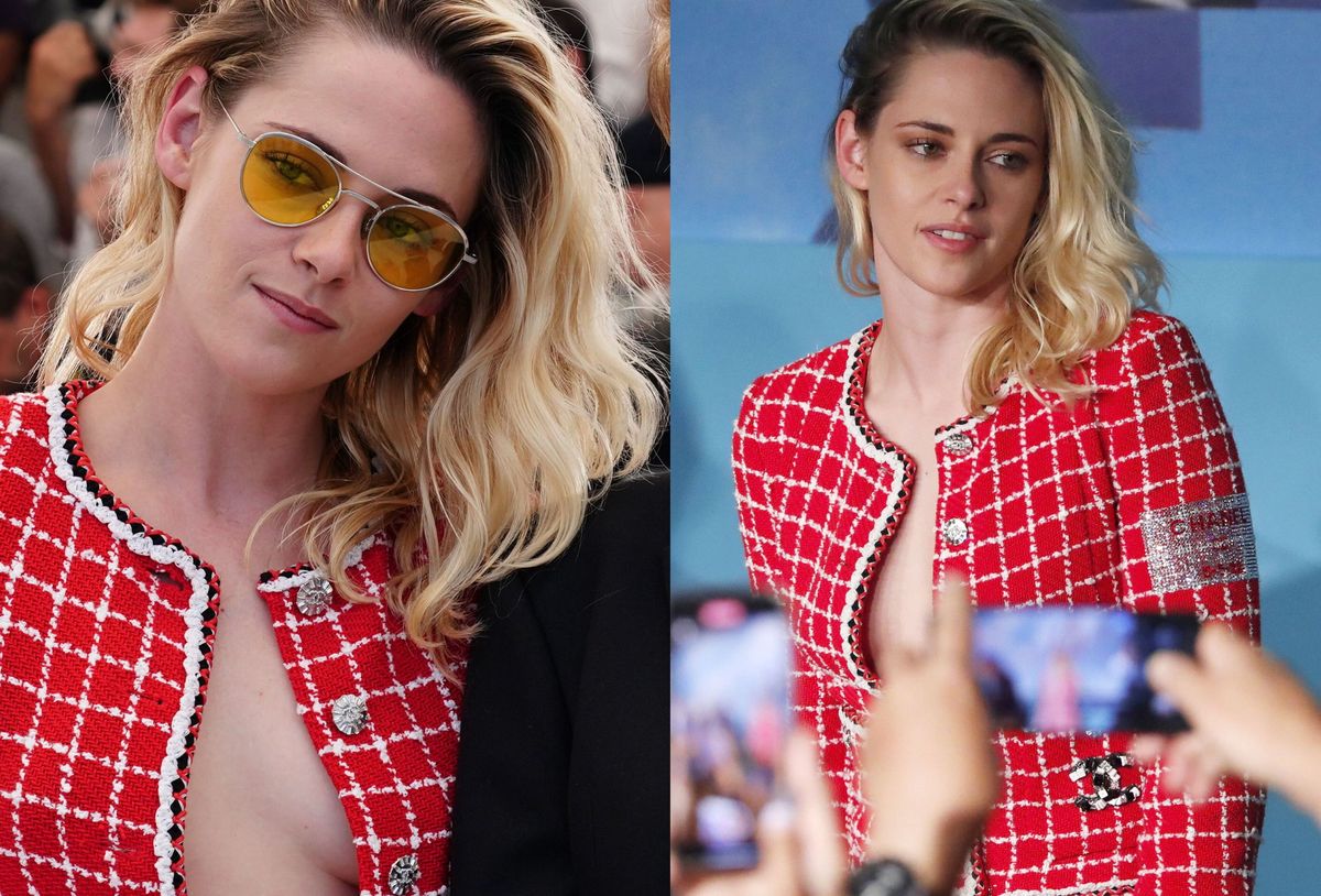 Kristen Stewart w Cannes zaszalała z dekoltem 