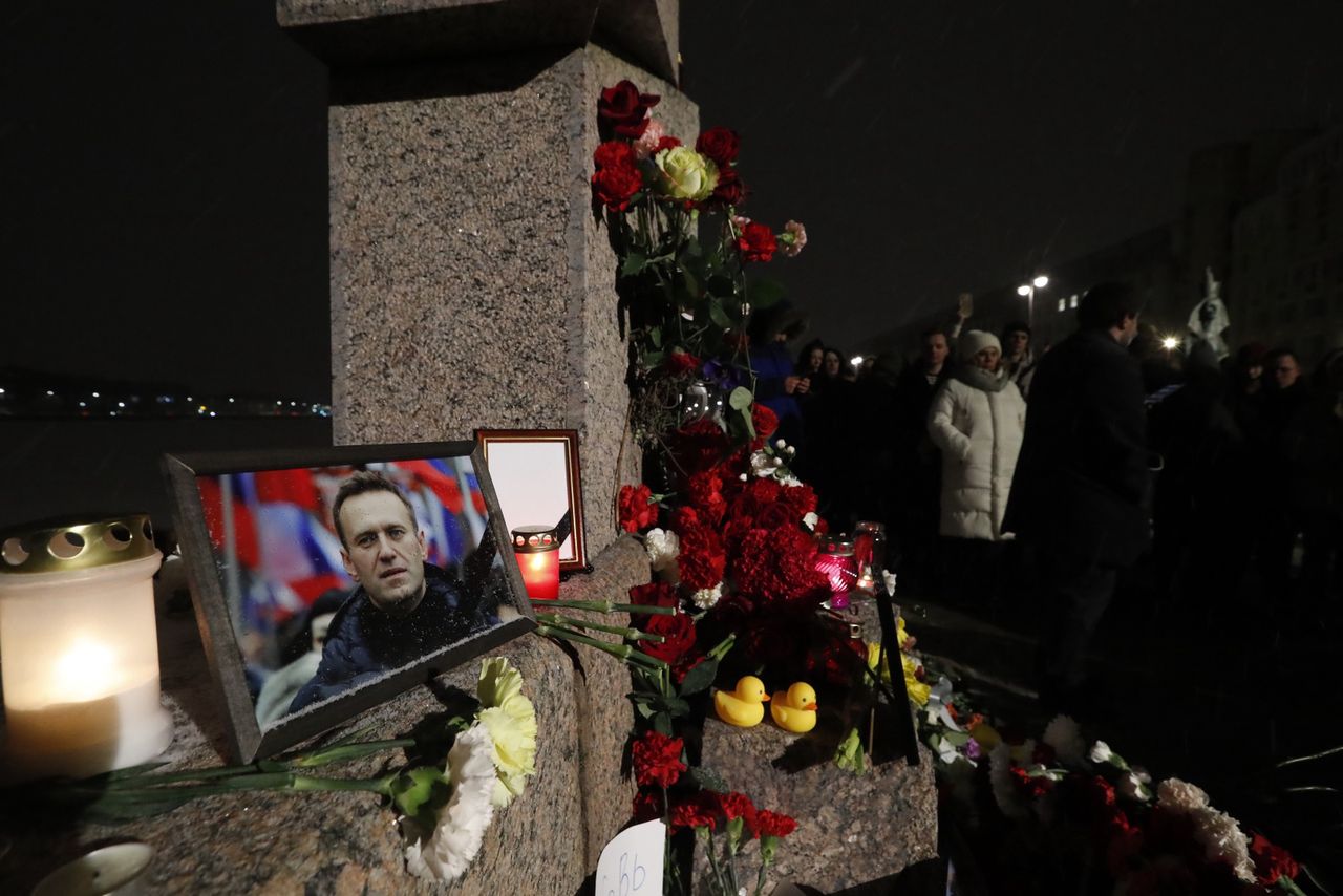 Protests in Russia following the death of Alexei Navalny