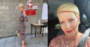 Małgorzata Kożuchowska pokazała zdjęcie z głosowania. Ale się wystroiła!