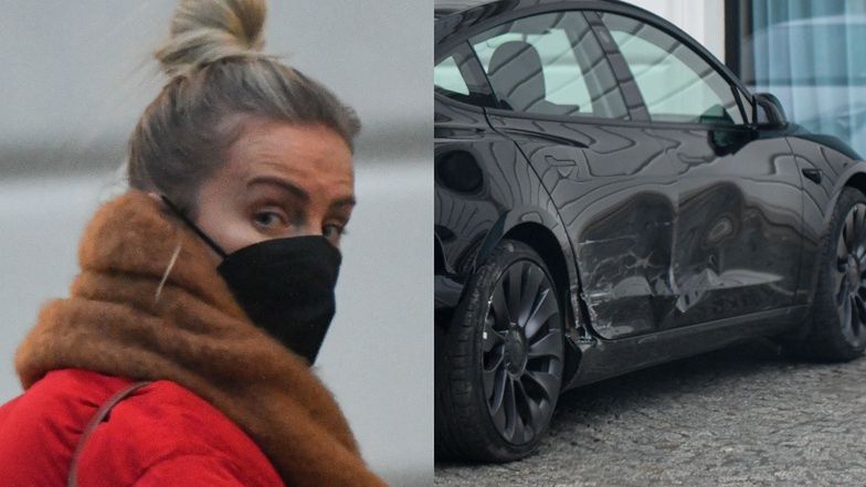 Agnieszka Woźniak-Starak miała stłuczkę