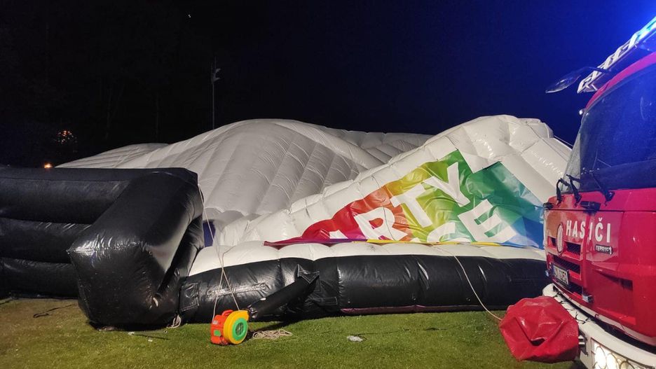 Panika na festiwalu w Czechach