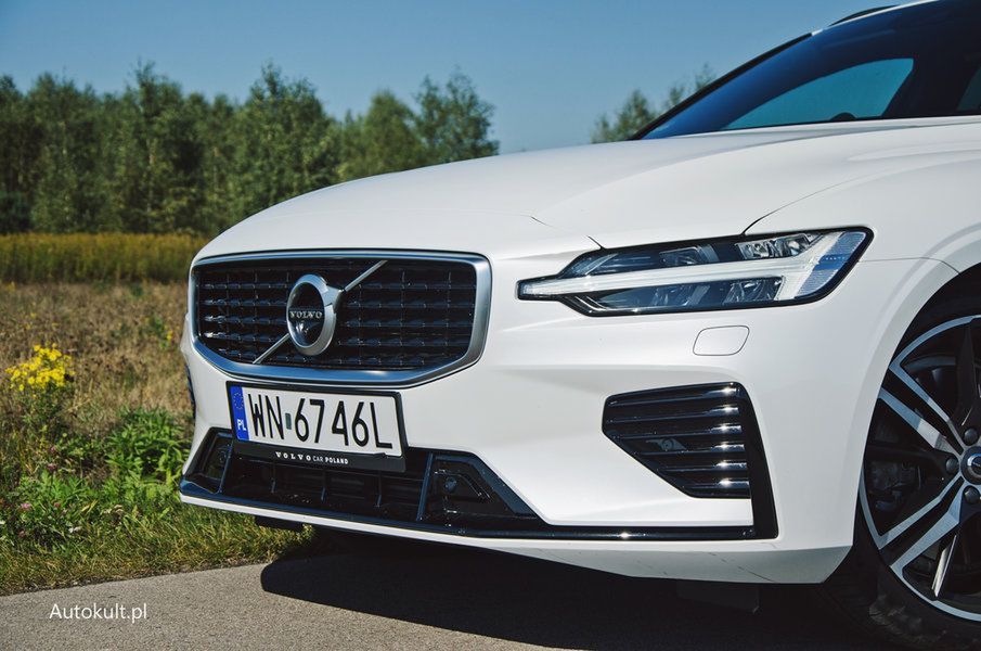 Volvo V60 T8 eAWD (fot. Marcin Łobodziński)
