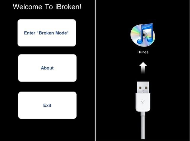 iBroken - prawie jak zepsuty iPhone