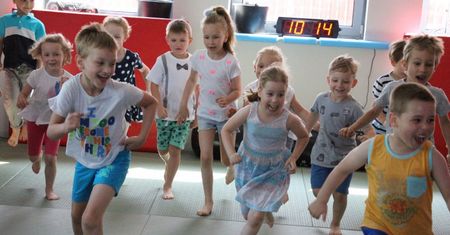 Zajęcia ruchowe w "Wesołym Smyku"