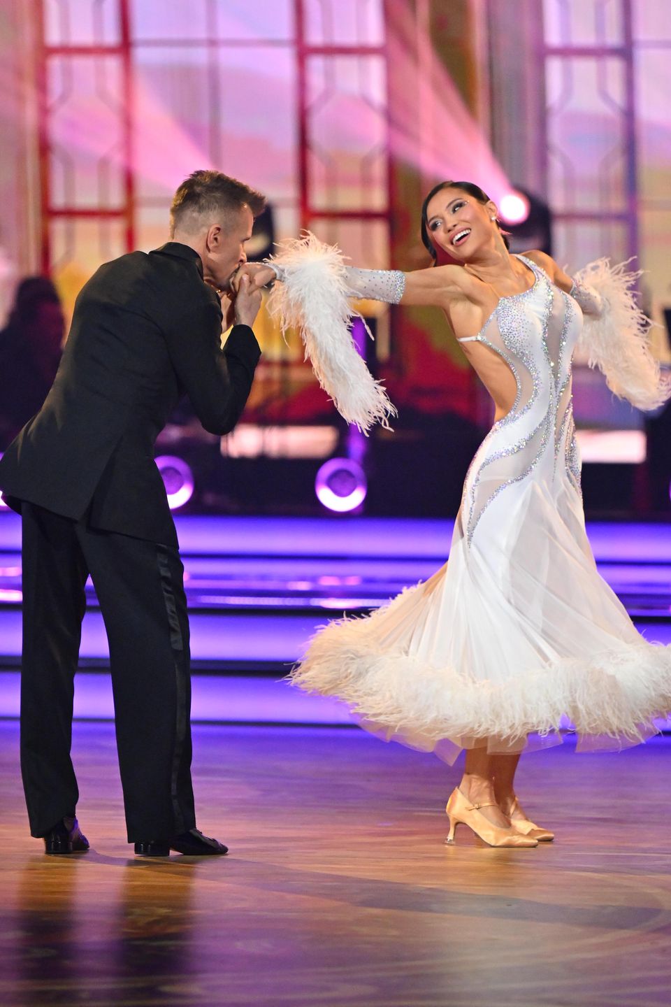 Natalia "Natsu" Karczmarczyk z tatą