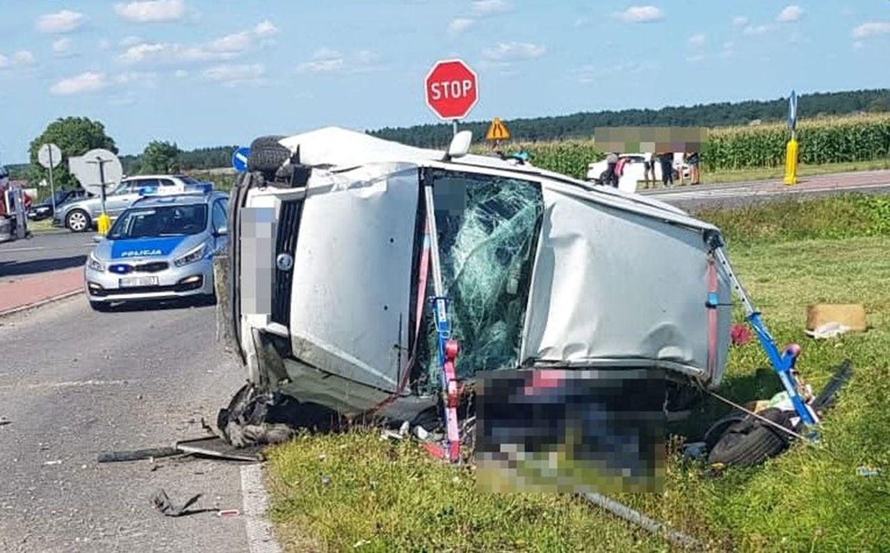 Lubelskie, podkarpackie. Śmiertelny wypadek w Łaziskach. Tragedia też na A4