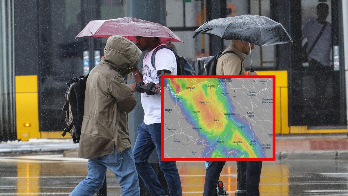 Ulewy przejdą przez Polskę