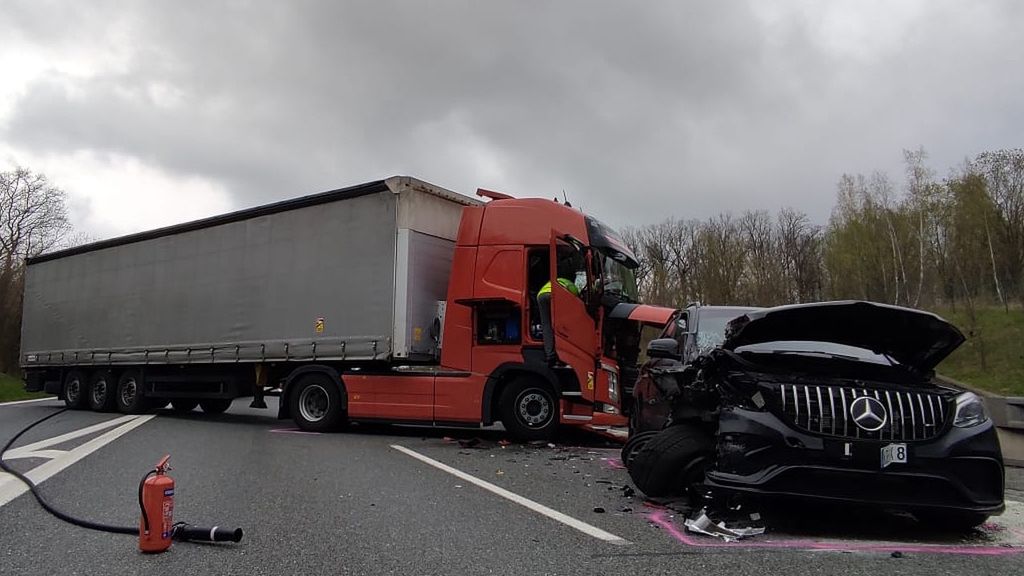 Efekt pościgu policji za Polakiem