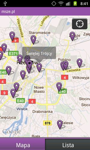 Msze.pl – lokalizator kościołów dla Androida 3