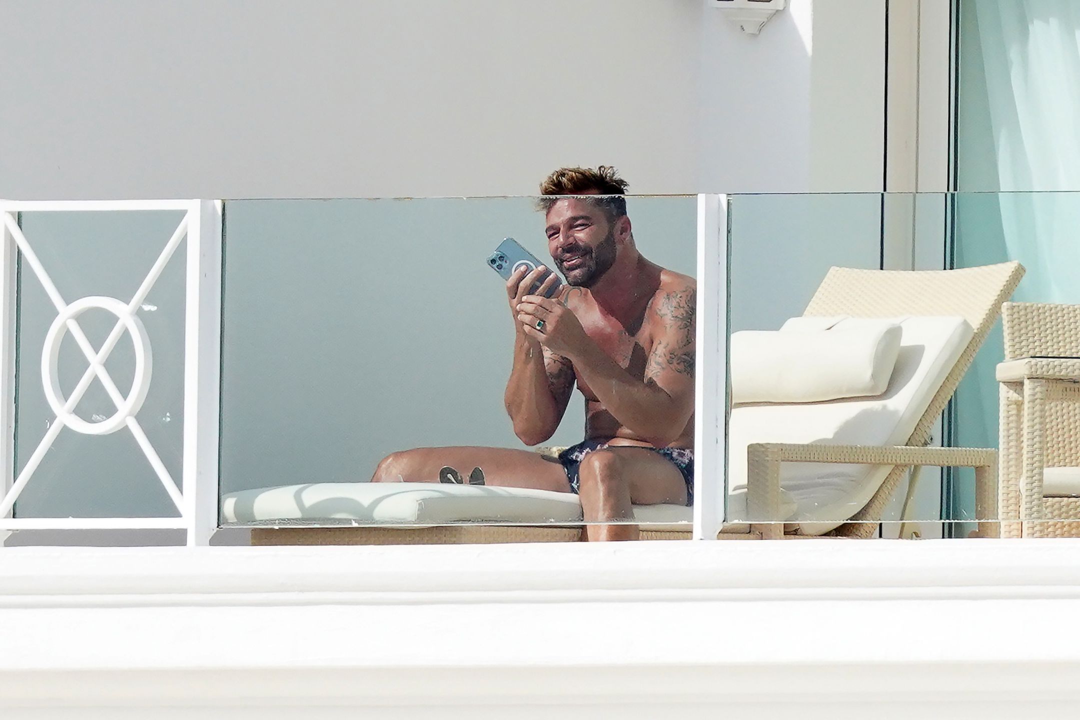 Ricky Martin opala się na Lazurowym Wybrzeżu