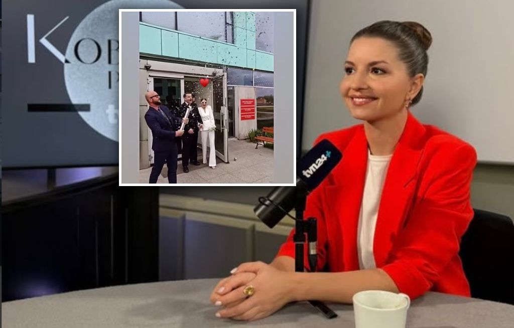 Prezenterka TVN24 wzięła ślub. Niecodzienny strój panny młodej