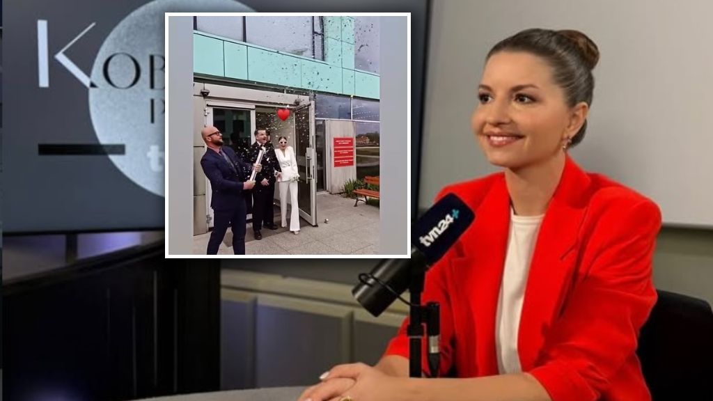 Małgorzata Mielcarek z TVN24 wzięła ślub