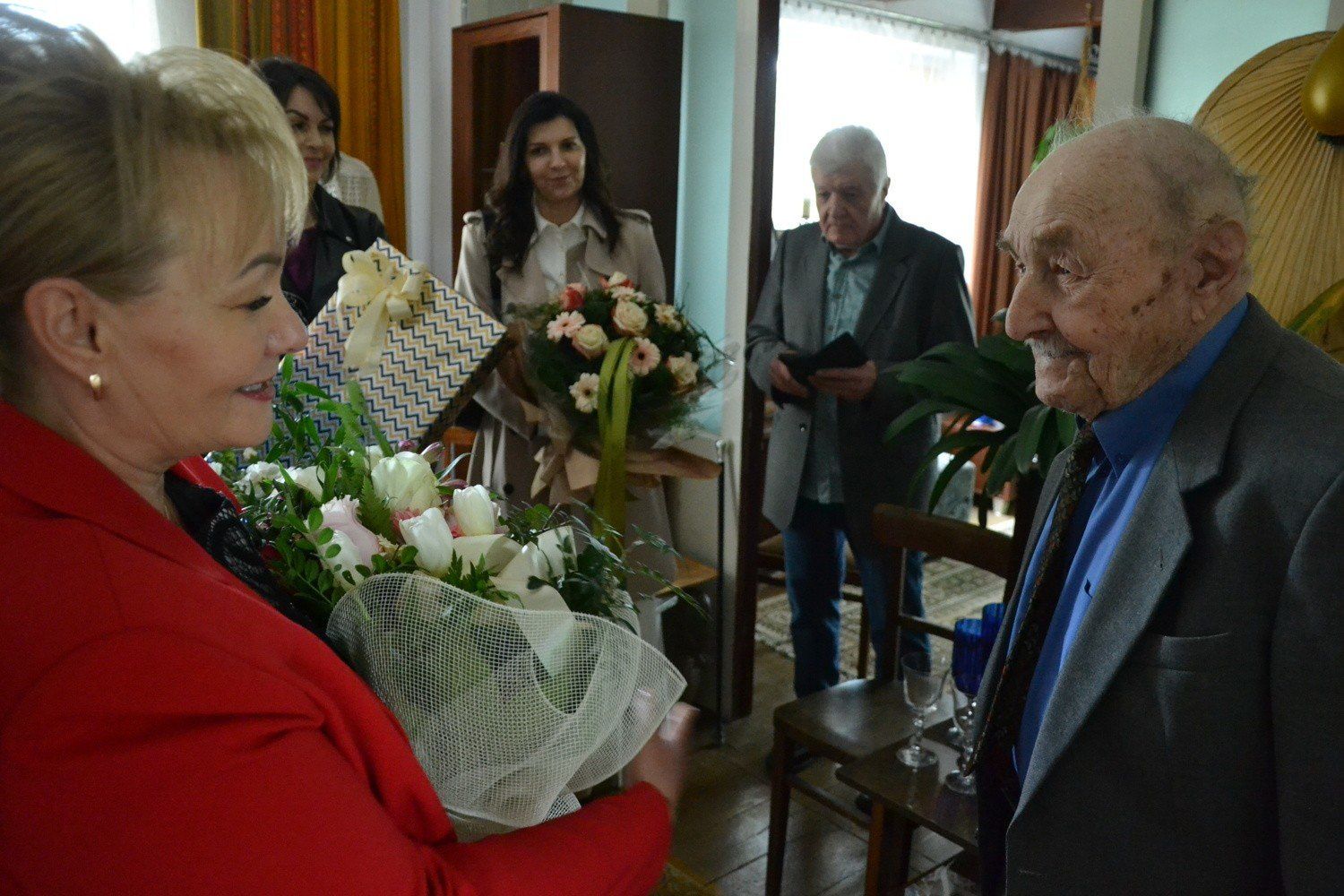 101 urodziny Feliksa Smyka w Skępem