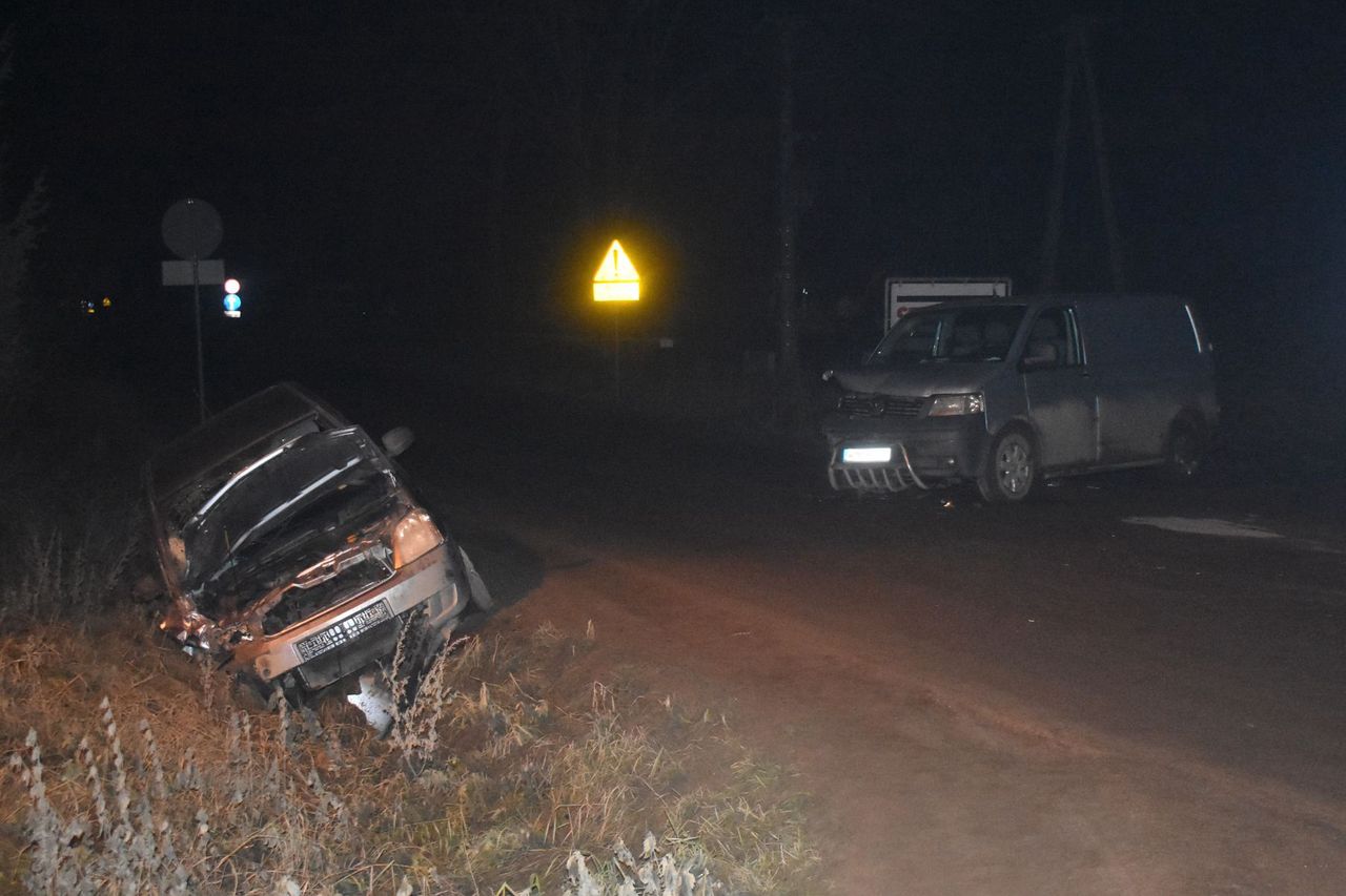 Mazowieckie. Wypadek pod Mławą