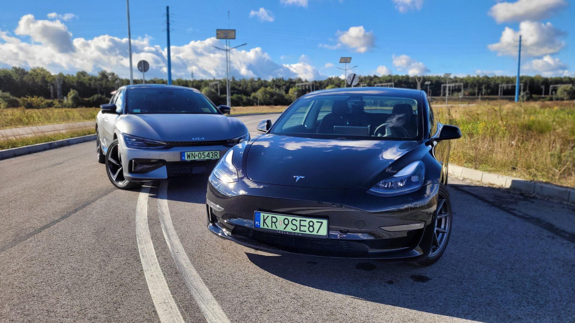 Tesla Model 3 i Kia EV6 GT