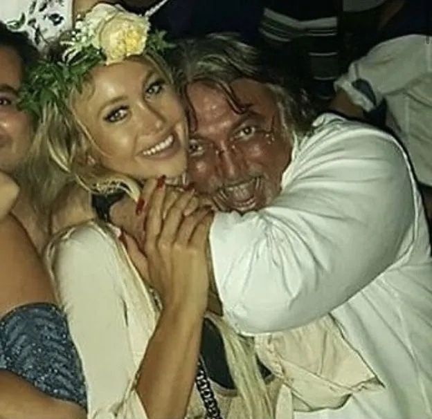 Julia Dybowska i Robert Tchenguiz