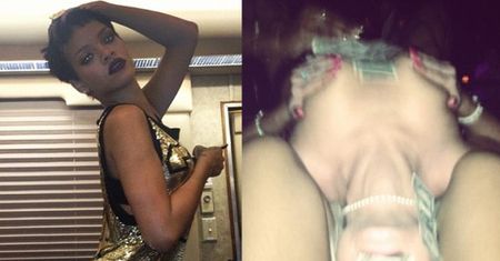 Rihanna ze striptizerką między nogami! (FOTO)