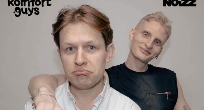 NOIZZ z podcastem „Komfort Guys”. Prowadzącymi Łukasz Bogusławski i Piotr Białasiewicz
