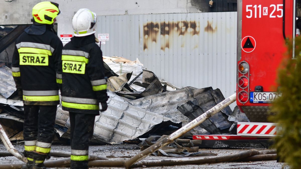 Wybuch w zakładach Synthosu w Oświęcimiu