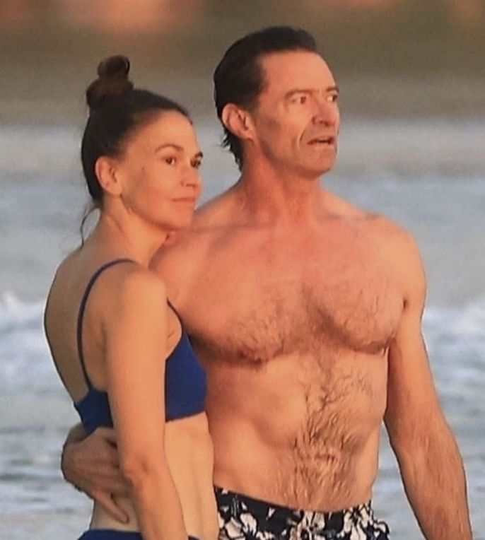 Hugh Jackman i Sutton Foster w Kostaryce
