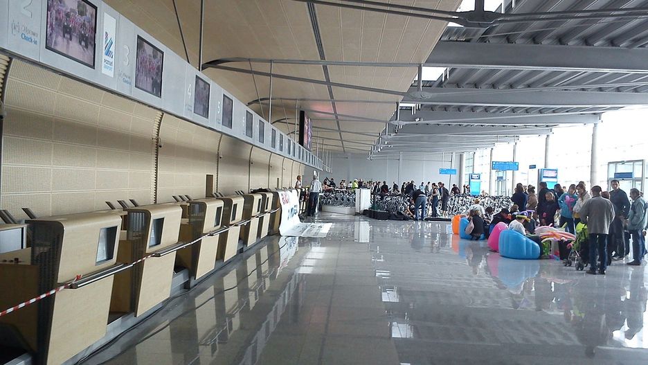 Terminal poznańskiego lotniska Ławica